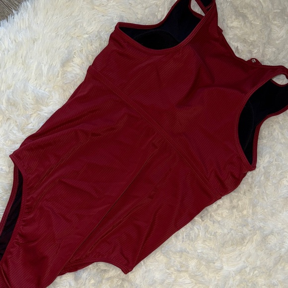 Torrid Red and Black Bodysuit - Picture 6 of 6